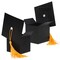 Graduation Decorations - 30PCS Grad Cap Box DIY Candy Boxes for Grad Party Favors